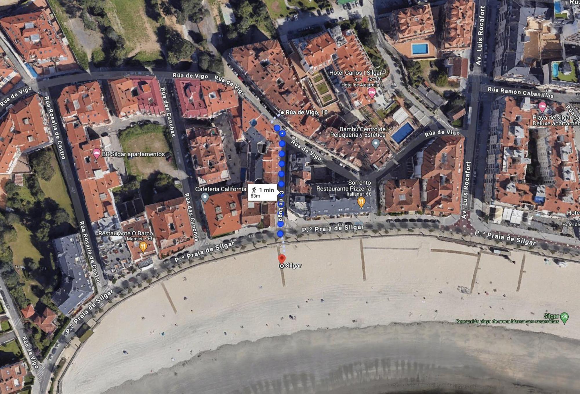 Apartamento Sanxenxo Eksteriør bilde